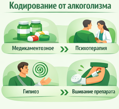 кодирование от алкоголизма в Нижневартовске Санати